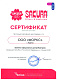сертификат партнера
